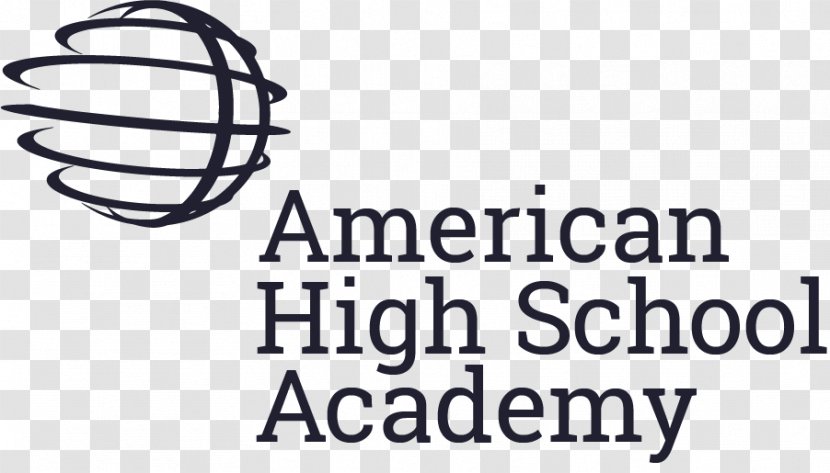 National Secondary School American High Academy Miami - Black And White - Logo Transparent PNG
