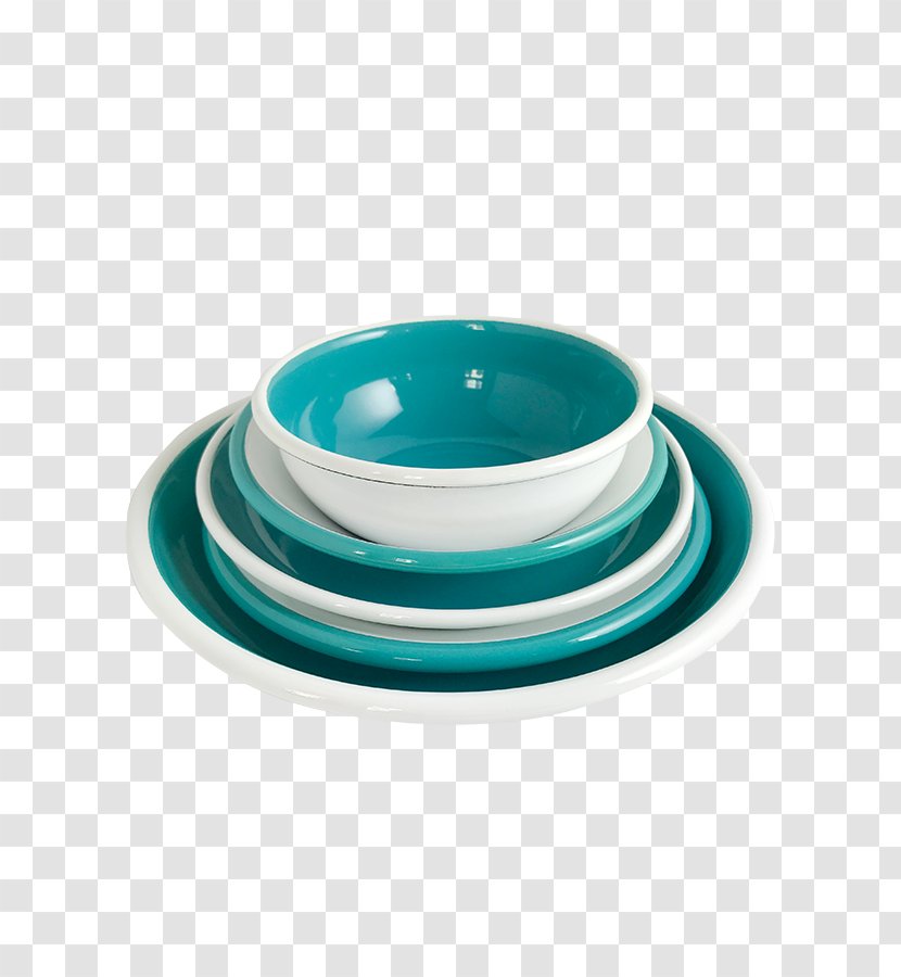 Turquoise Tableware White Bowl Plate - Life - Microplane Transparent PNG