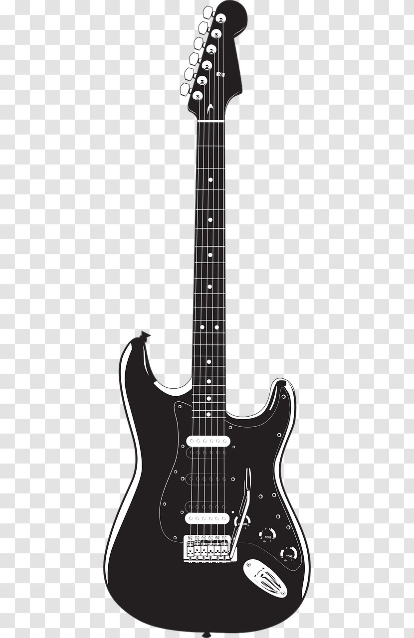 Fender Stratocaster Squier Musical Instruments Corporation Electric Guitar Bullet - Affinity Series Hss Transparent PNG