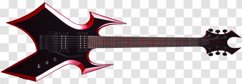 B.C. Rich Mockingbird Seven-string Guitar Warlock Electric - Bass - Pictures Transparent PNG