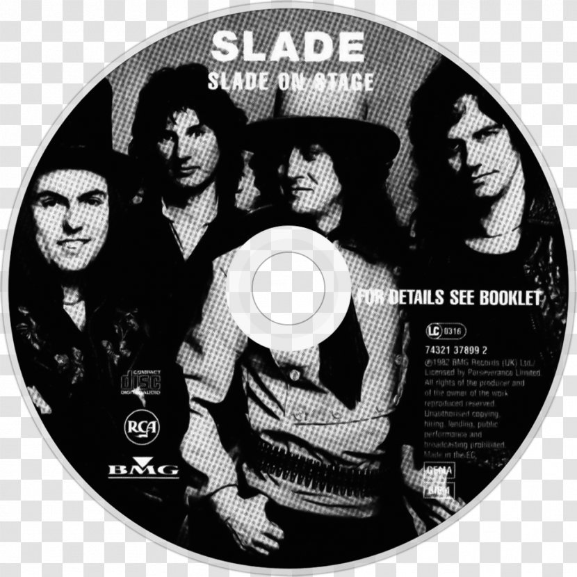Slade On Stage Compact Disc Till Deaf Do Us Part Crackers: The Christmas Party Album - Frame - Watercolor Transparent PNG