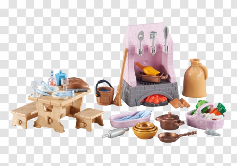 Castle Kitchen Playmobil Hawk Knights Chimney Room Toy - Food - Rudesheim Germany July Transparent PNG