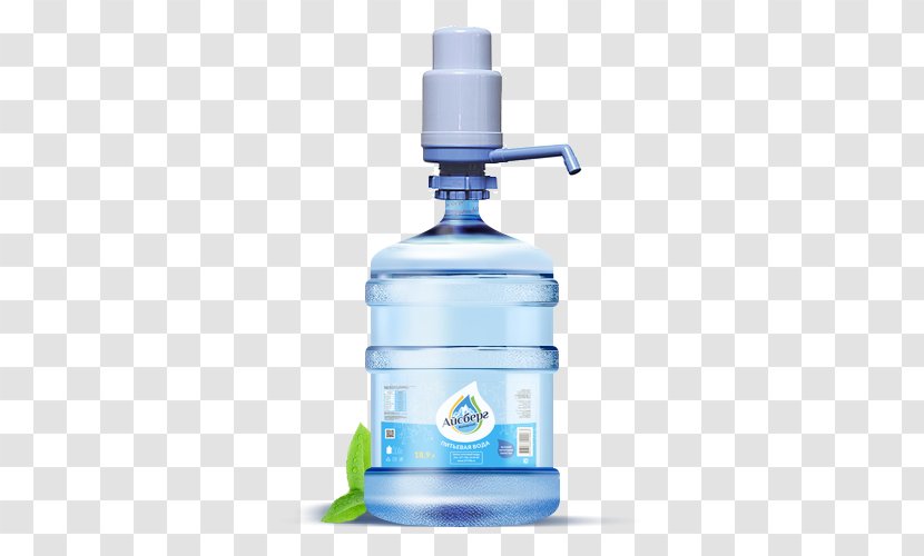 Water Bottles Bottled Liter Mineral - Bottle Transparent PNG