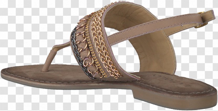 Sandal Footwear Shoe Slide Brown - Beige Transparent PNG