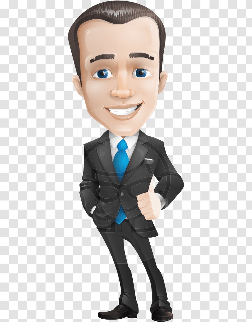 Cartoon Businessperson - Male - Character Transparent PNG
