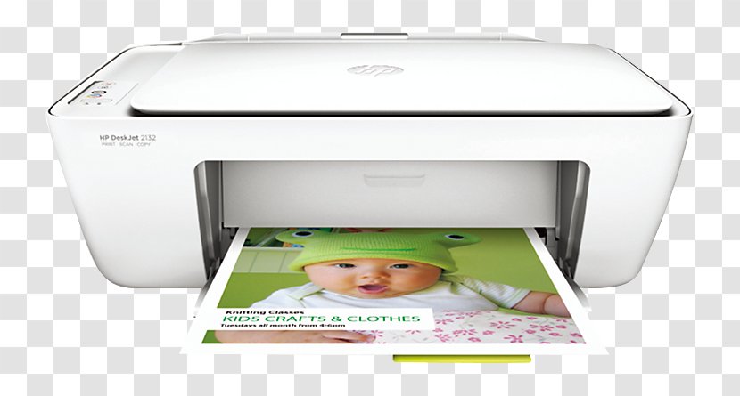 Hewlett-Packard Multi-function Printer HP Deskjet 2132 - Hp Laserjet - Hewlett-packard Transparent PNG
