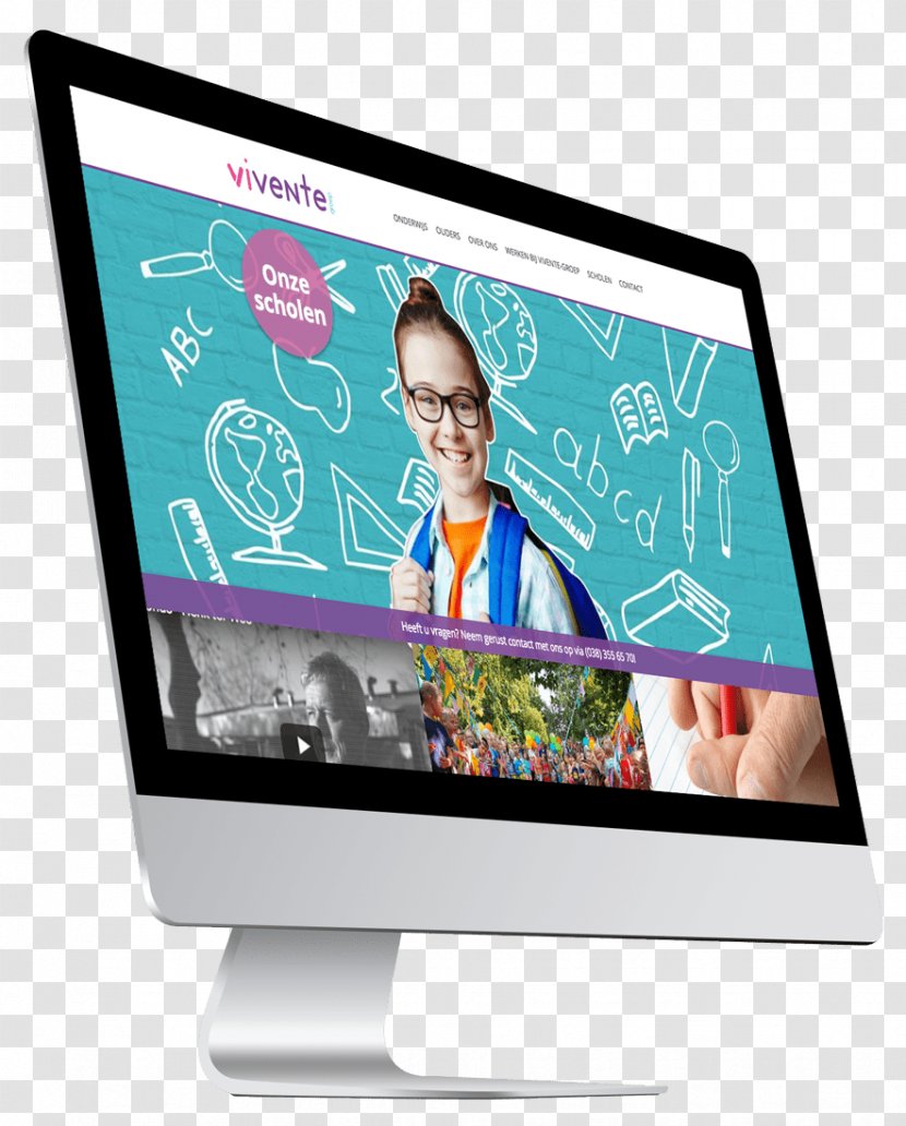 Responsive Web Design Digital Marketing Продвижение сайта - School Van Transparent PNG
