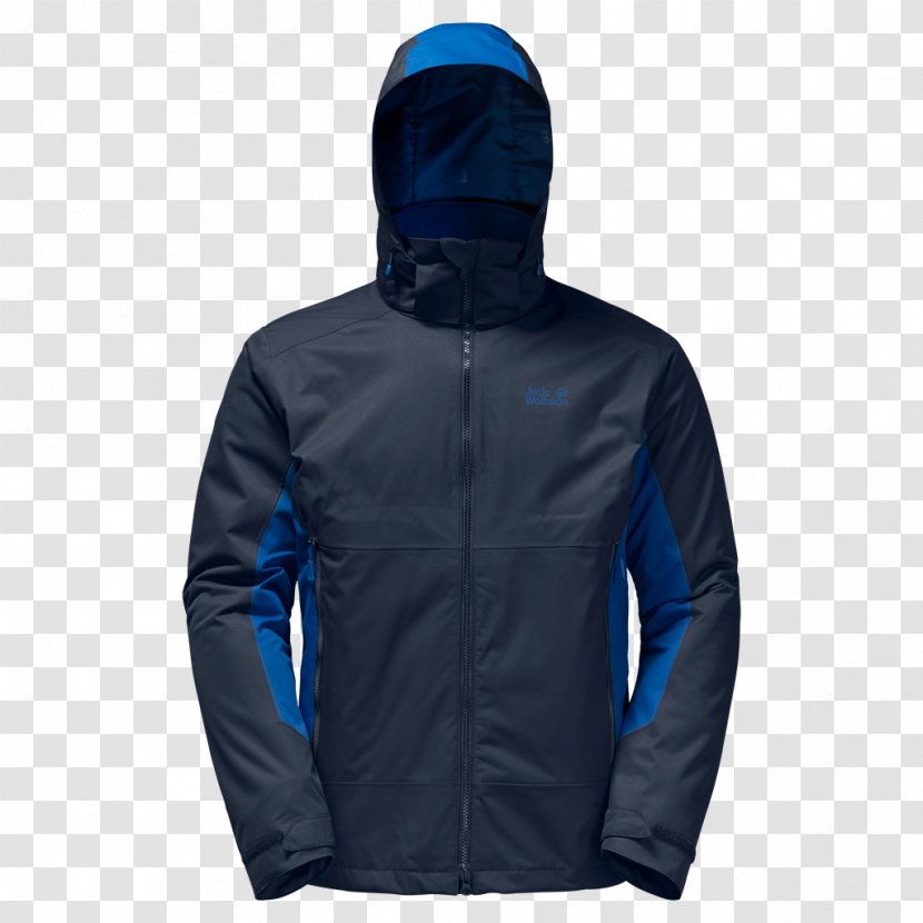 Jacket Clothing Jack Wolfskin Blouse Suit - Cobalt Blue Transparent PNG