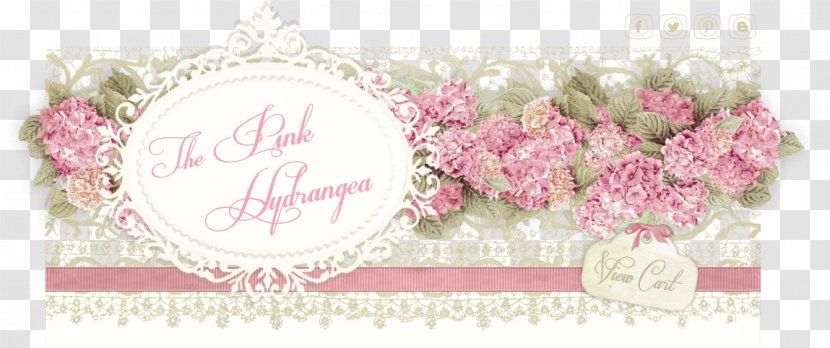 Floral Design Web Shabby Chic Pink - Business - Hand Painted Delicate Lace Transparent PNG