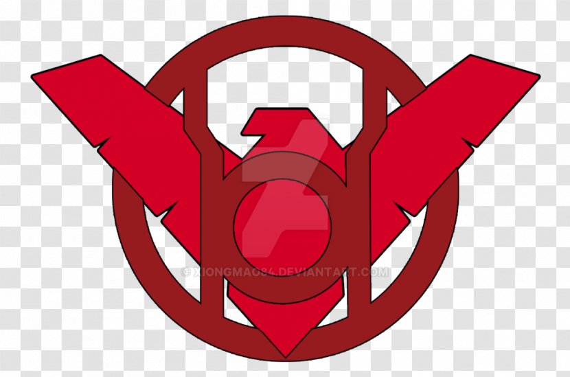 Nightwing Logo Symbol Font - Red Lantern Transparent PNG