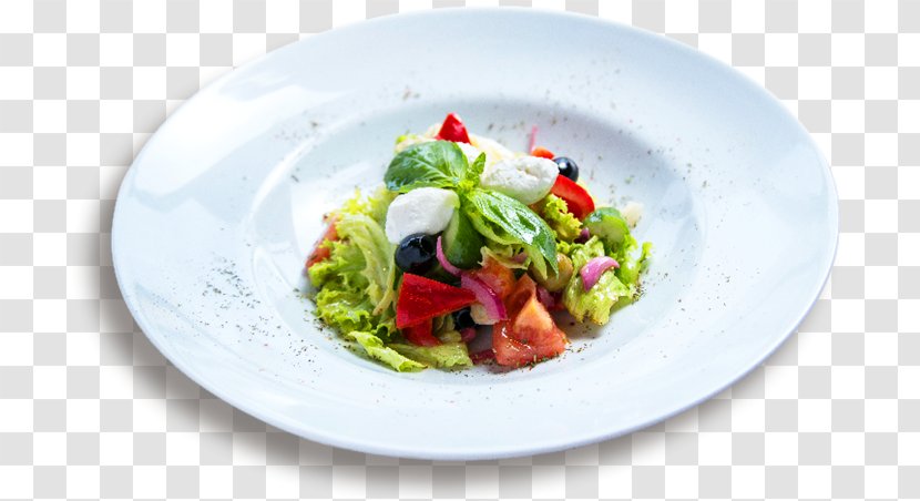 Greek Salad Vegetarian Cuisine Plate Recipe - Vegetarianism - Italian Sweet Pepper Transparent PNG