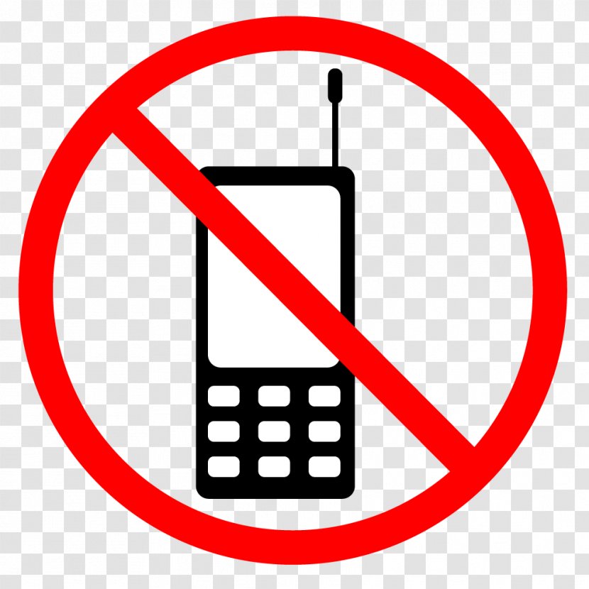 No Symbol Sign Mobile Phones - Technology Transparent PNG