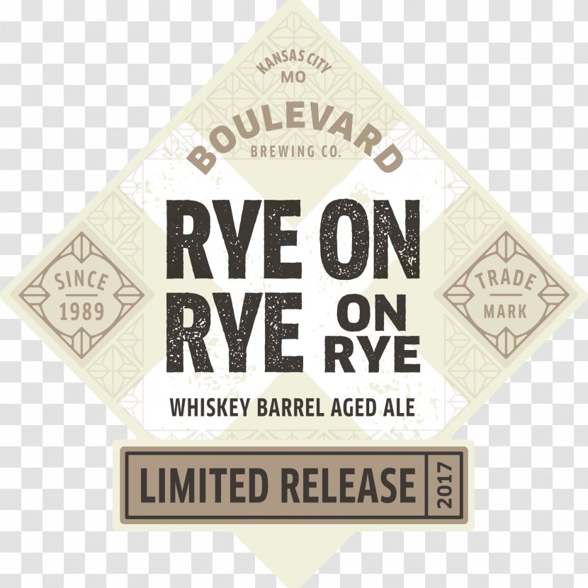 Boulevard Brewing Company Rye Beer Whiskey Ale Saison - Tank 7 Farmhouse Transparent PNG