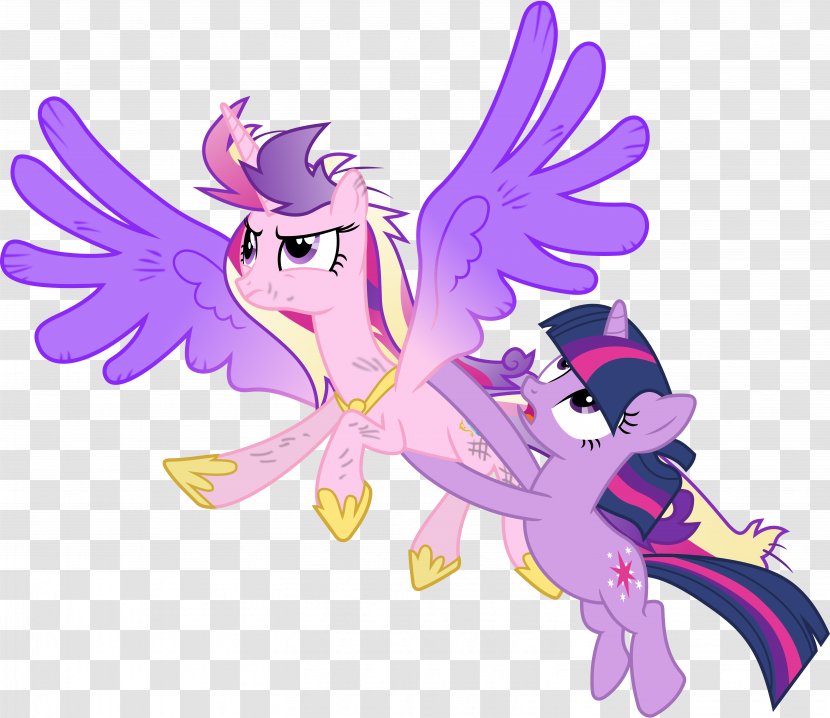 Twilight Sparkle Princess Cadance Pony Celestia Hollywood - Tree - Flying Kiss Transparent PNG