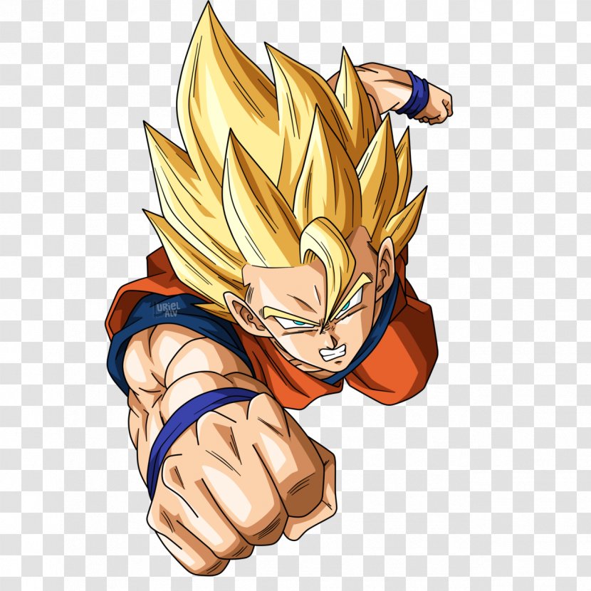 Goku Dragon Ball Z Dokkan Battle Trunks Tien Shinhan Super Saiyan - Heart Transparent PNG