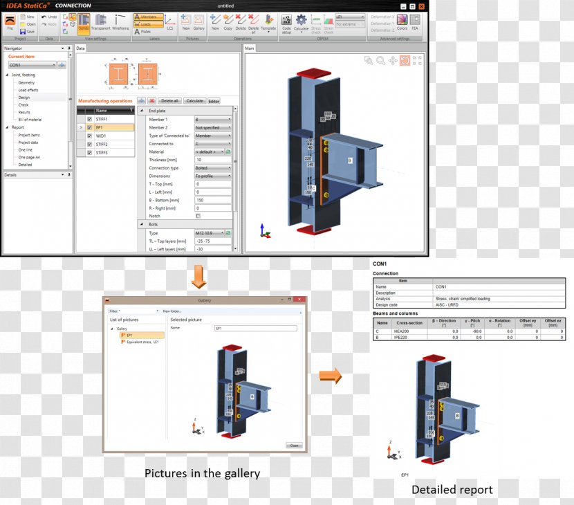 Computer Software Advance Steel Product Design - Diagram - Tekla Structures Transparent PNG