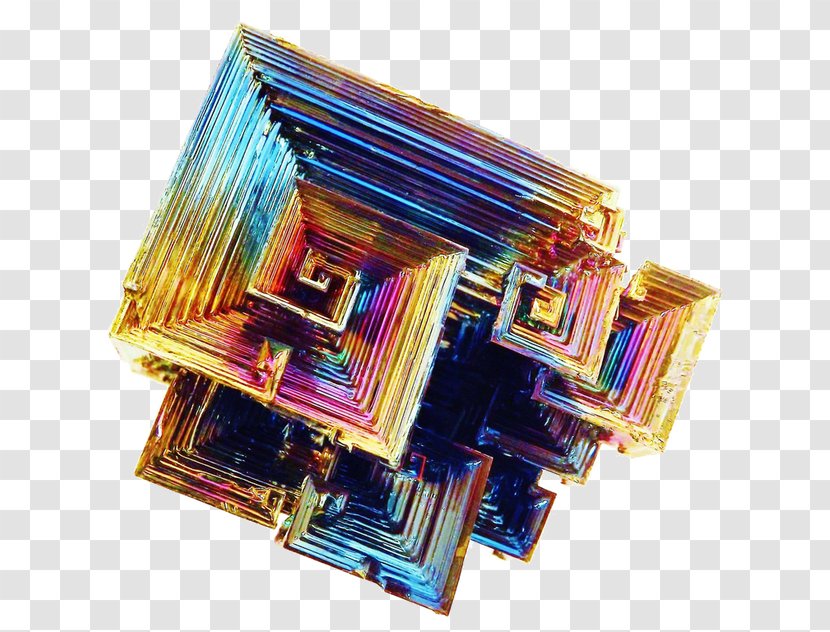 Bismuth Subsalicylate Crystal Mineral Chemical Element - Structure - Circuit Component Transparent PNG