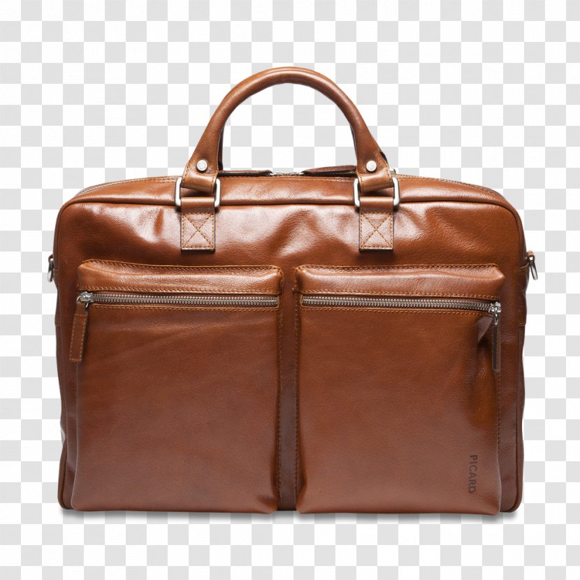 Briefcase Leather Tasche PICARD Handbag - Ring Binder - Picard Transparent PNG