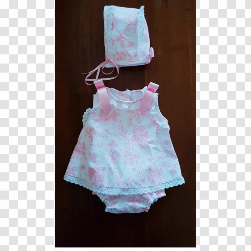Dress Ruffle Sleeve Pink M - White - Baby Boutique Transparent PNG