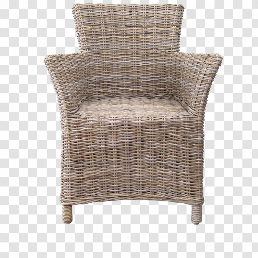 Wing Chair Armrest Rattan Furniture - Windsor - Invitation To Flowers And Transparent PNG