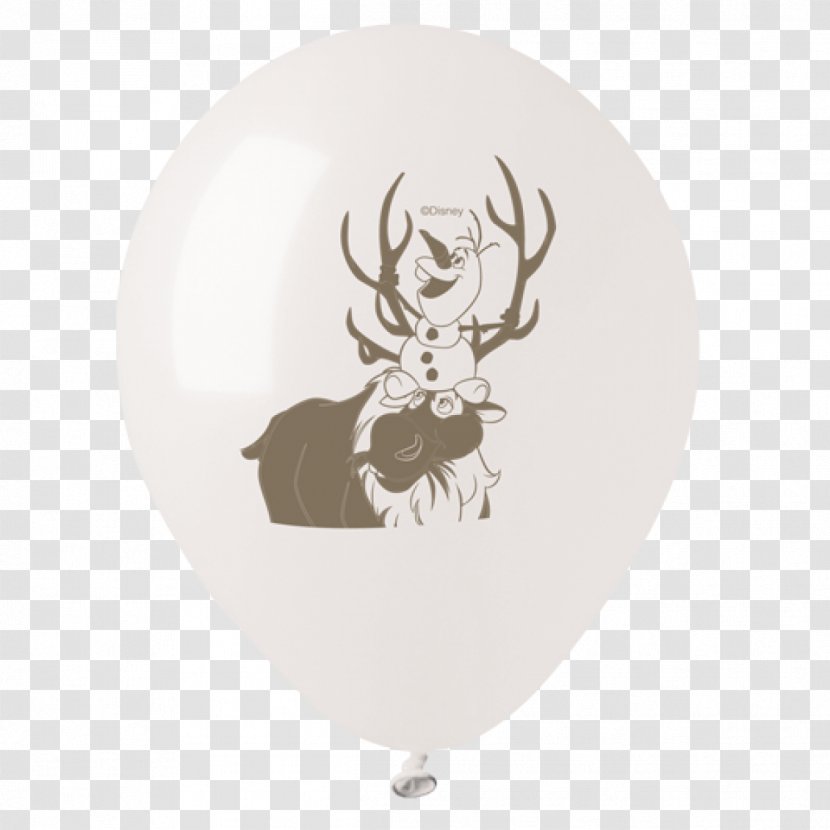 Elsa Balloon Inflatable Birthday Reindeer - Cartoon Transparent PNG