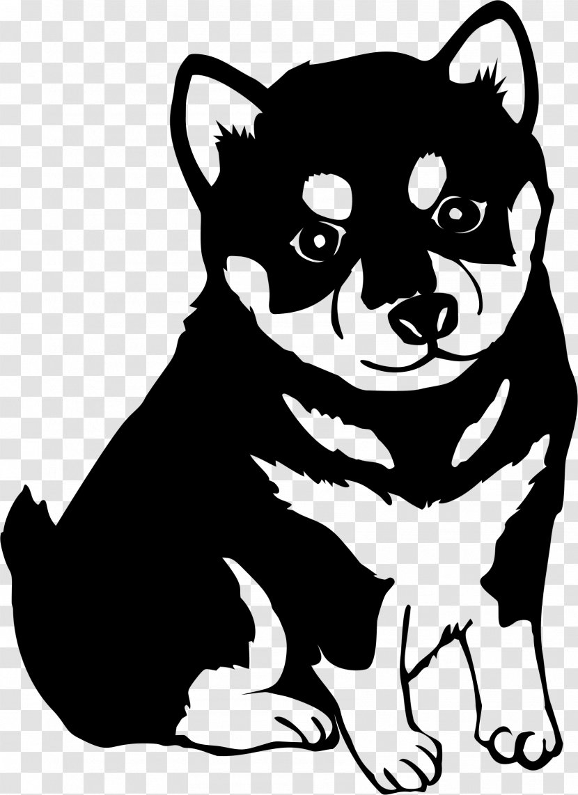 Dog And Cat - Blackandwhite - Whiskers Alaskan Malamute Transparent PNG