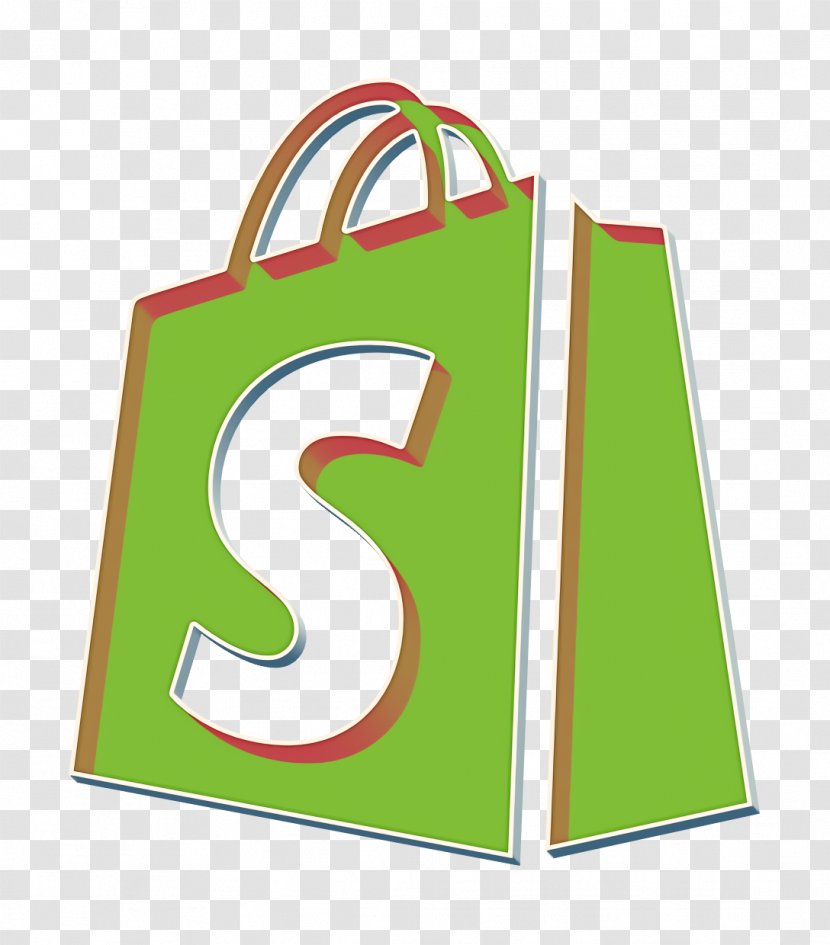 Shopify Logo - Shopping Bag Symbol Transparent PNG