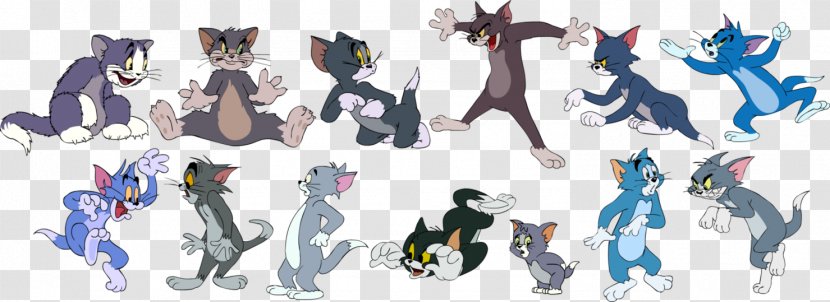 Tom Cat Jerry Mouse And Hanna-Barbera Cartoon - Silhouette Transparent PNG