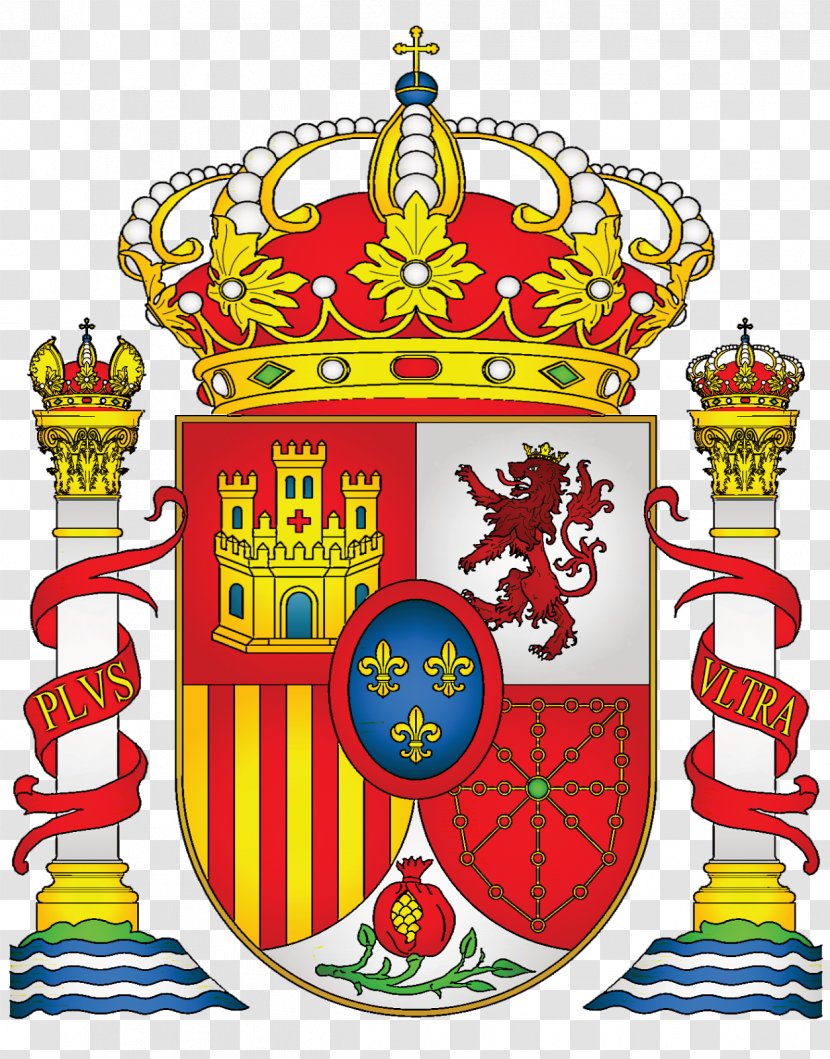 Coat Of Arms Spain Escutcheon National Symbol - Recreation Transparent PNG