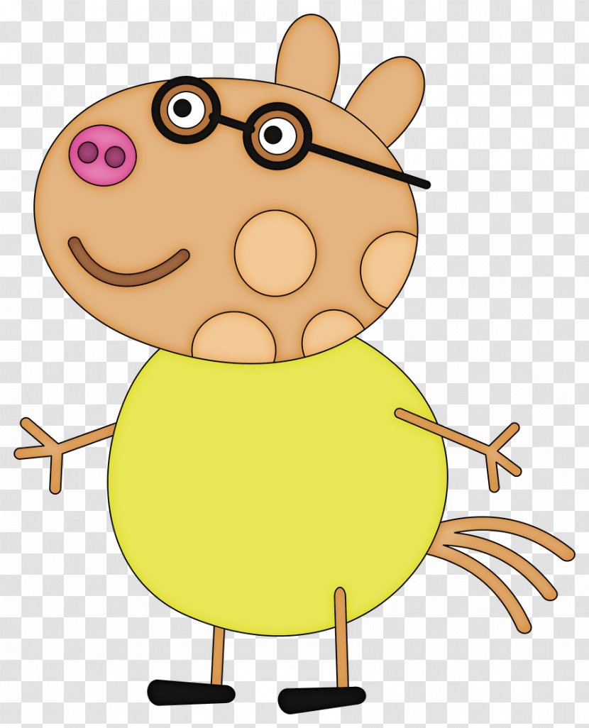 George Pig Character Pony - Cartoon - Personajes Peppa Transparent PNG