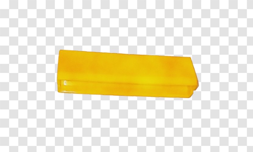 Yellow Rectangle Plastic Transparent PNG