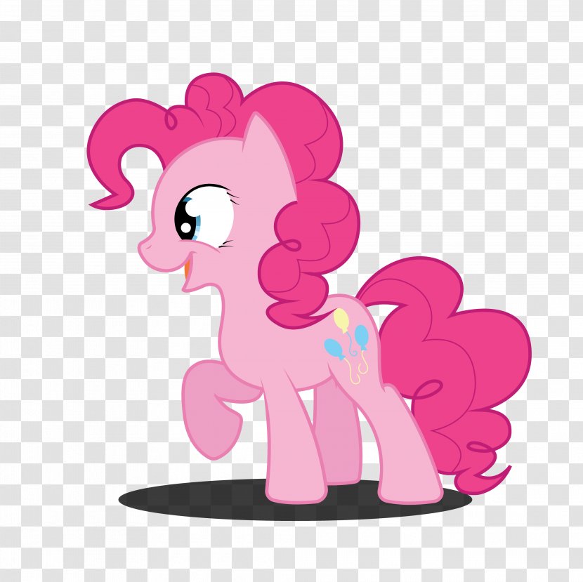 Pony Pinkie Pie Clip Art Horse Illustration - Flower Transparent PNG