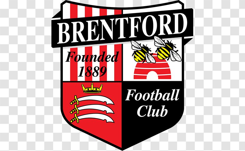 Brentford F.C. Logo Emblem - Fc - England Transparent PNG