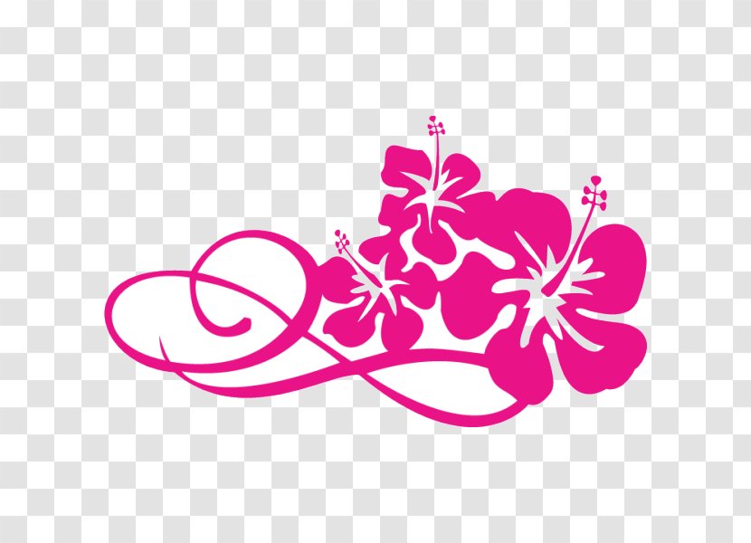 Car Sticker Hawaii Wall Decal Flower - Petal Transparent PNG