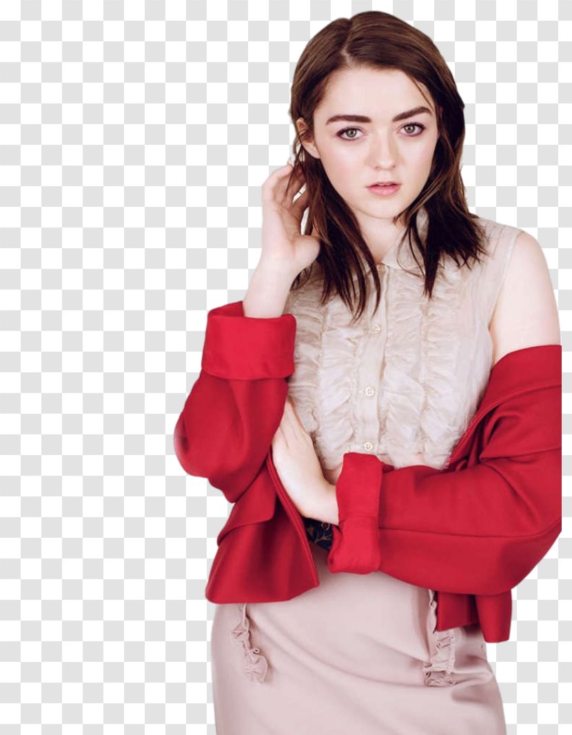 Maisie Williams Game Of Thrones Actor Glamour Arya Stark Transparent PNG