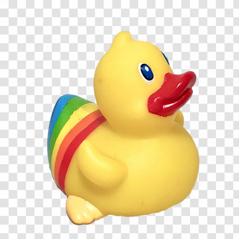 Rubber Duck Toy Mallard Yellow Transparent PNG