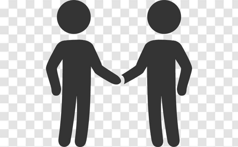 Meeting - Black And White - Finger Transparent PNG