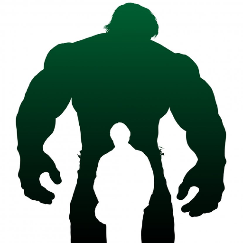 She-Hulk Clint Barton Amadeus Cho Silhouette - Hulk Transparent PNG