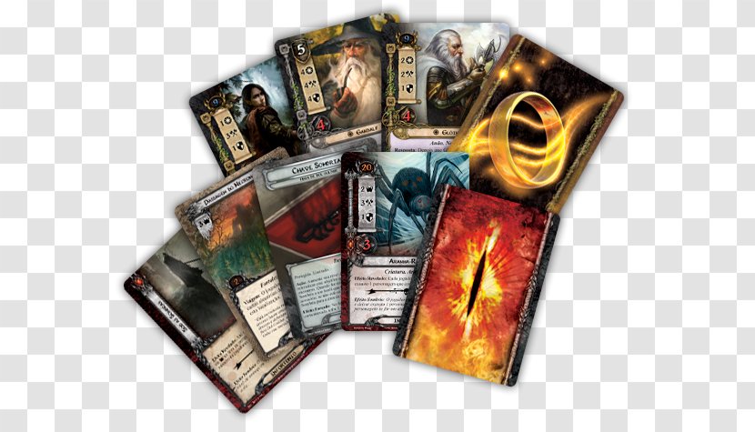 The Lord Of Rings: Card Game Rings Trading Third Age - Games Transparent PNG
