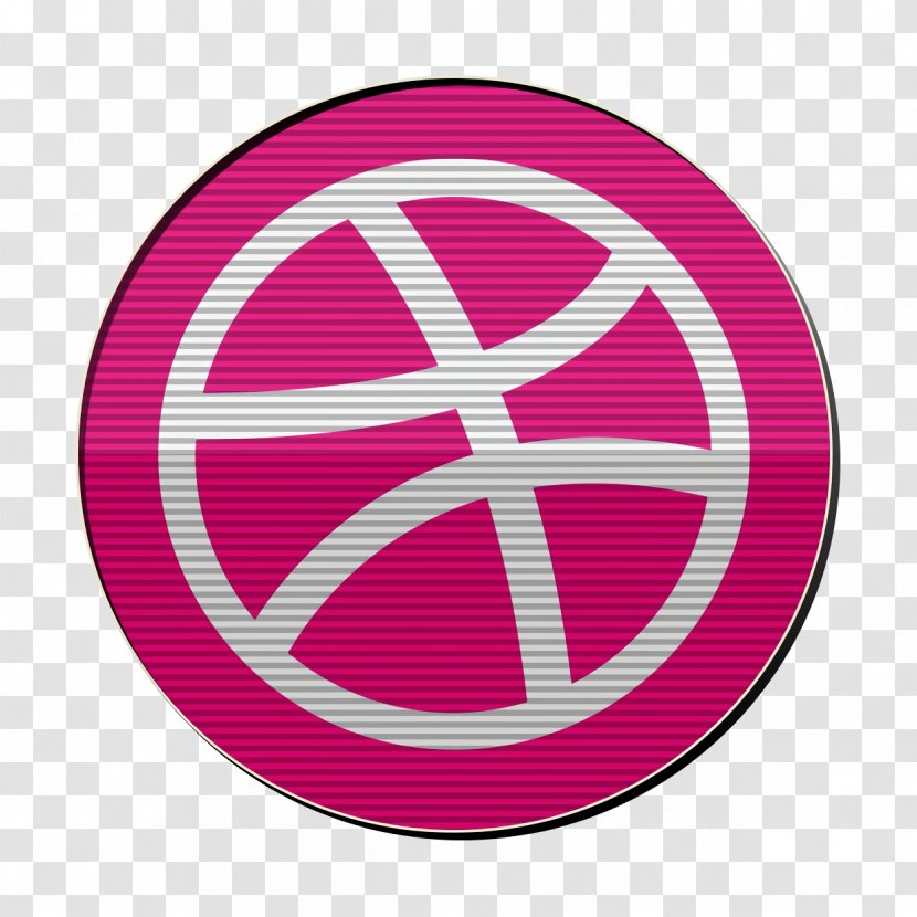 Dribbble Icon - Peace - Logo Transparent PNG