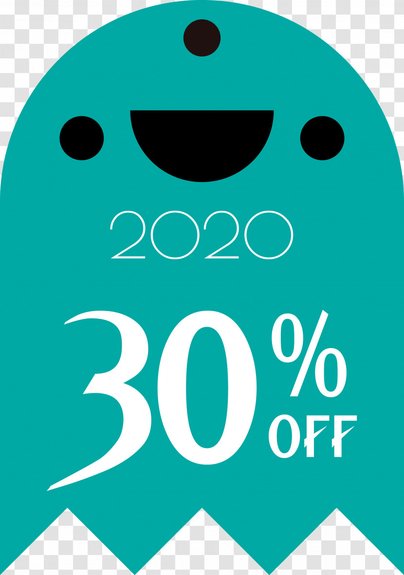 Halloween Discount 30% Off Transparent PNG