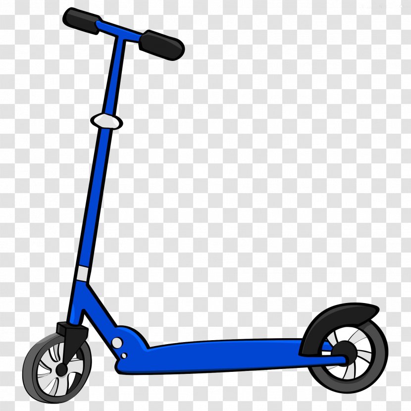 Scooter Cartoon Moped Clip Art - Stock Photography - Blue Bike Transparent PNG