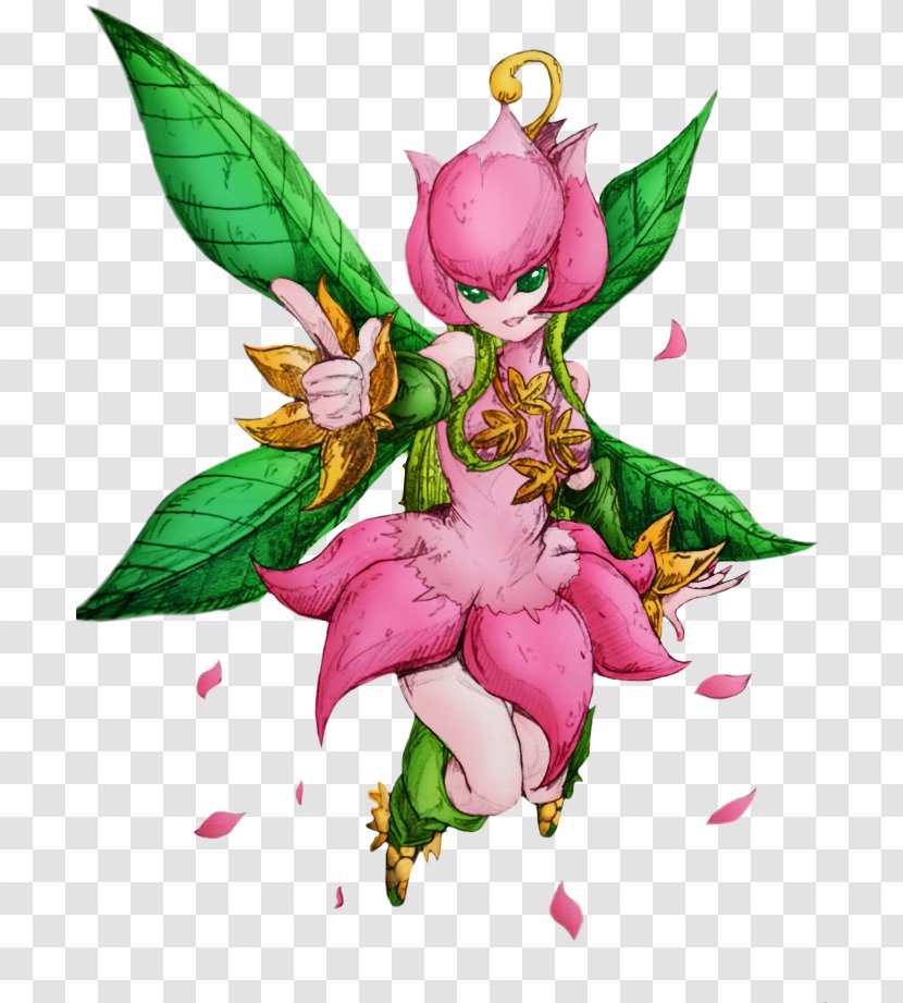 Palmon Lalamon Digimon Lillymon Rosemon - Flora Transparent PNG