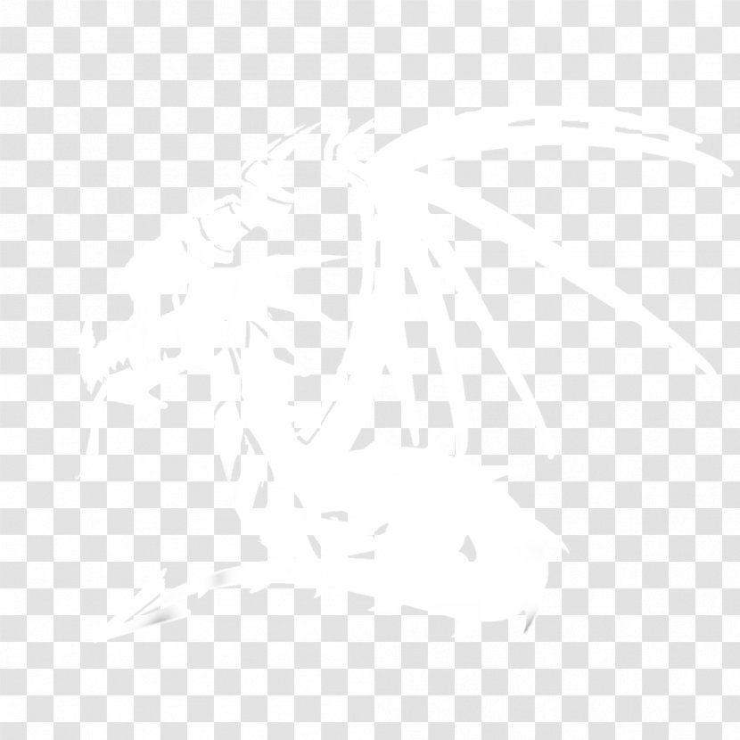 Dragon Cartoon Mammal Desktop Wallpaper - Black And White Transparent PNG