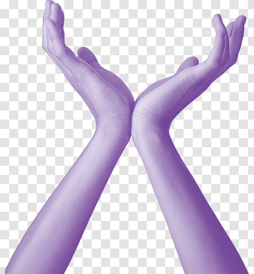 Finger - Purple - Design Transparent PNG