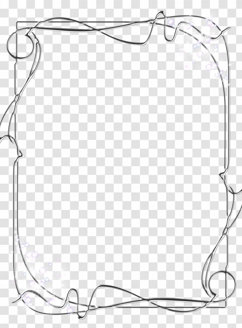 White Line Art Point - Angle Transparent PNG