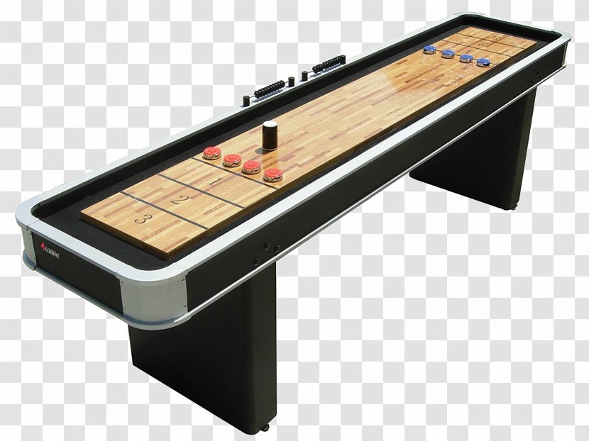 Table Shovelboard Deck Recreation Room Game - Billiard - Indoor Games And Sports Transparent PNG