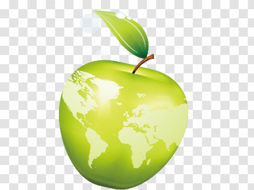 Granny Smith Clip Art - Food - Green Apple Transparent PNG