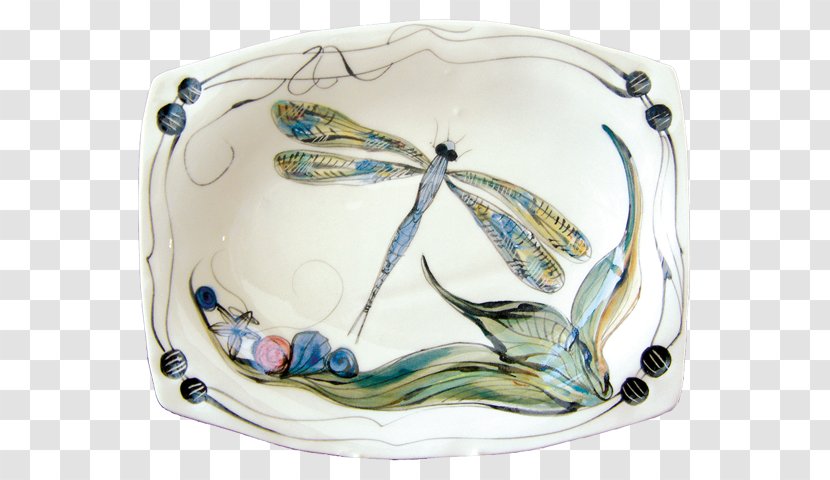 Plate Ceramic Blue And White Pottery Glass Product Design - Bowl Of Pasta Transparent PNG