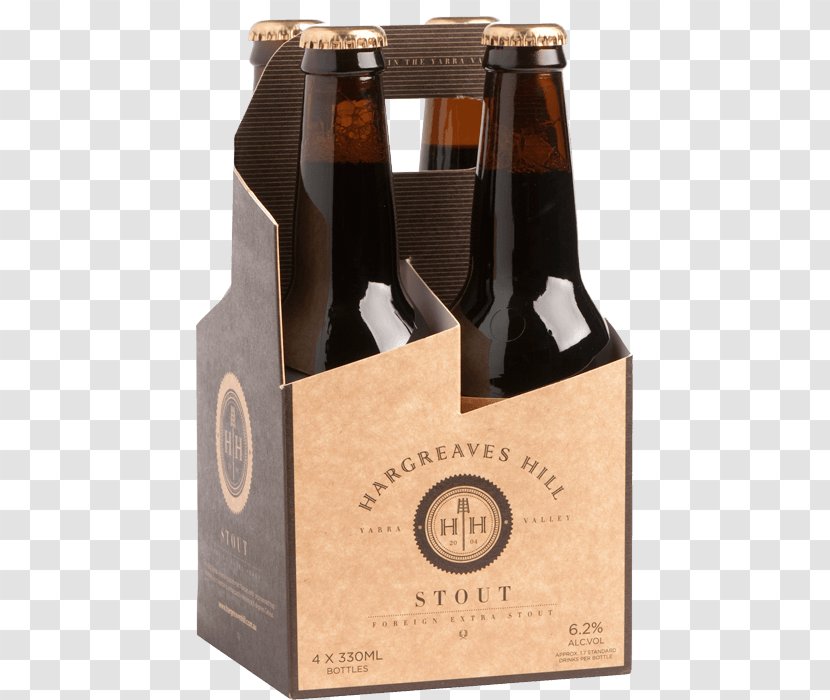 Beer Bottle Stout Hargreaves Hill Brewing Co. Distilled Beverage Transparent PNG